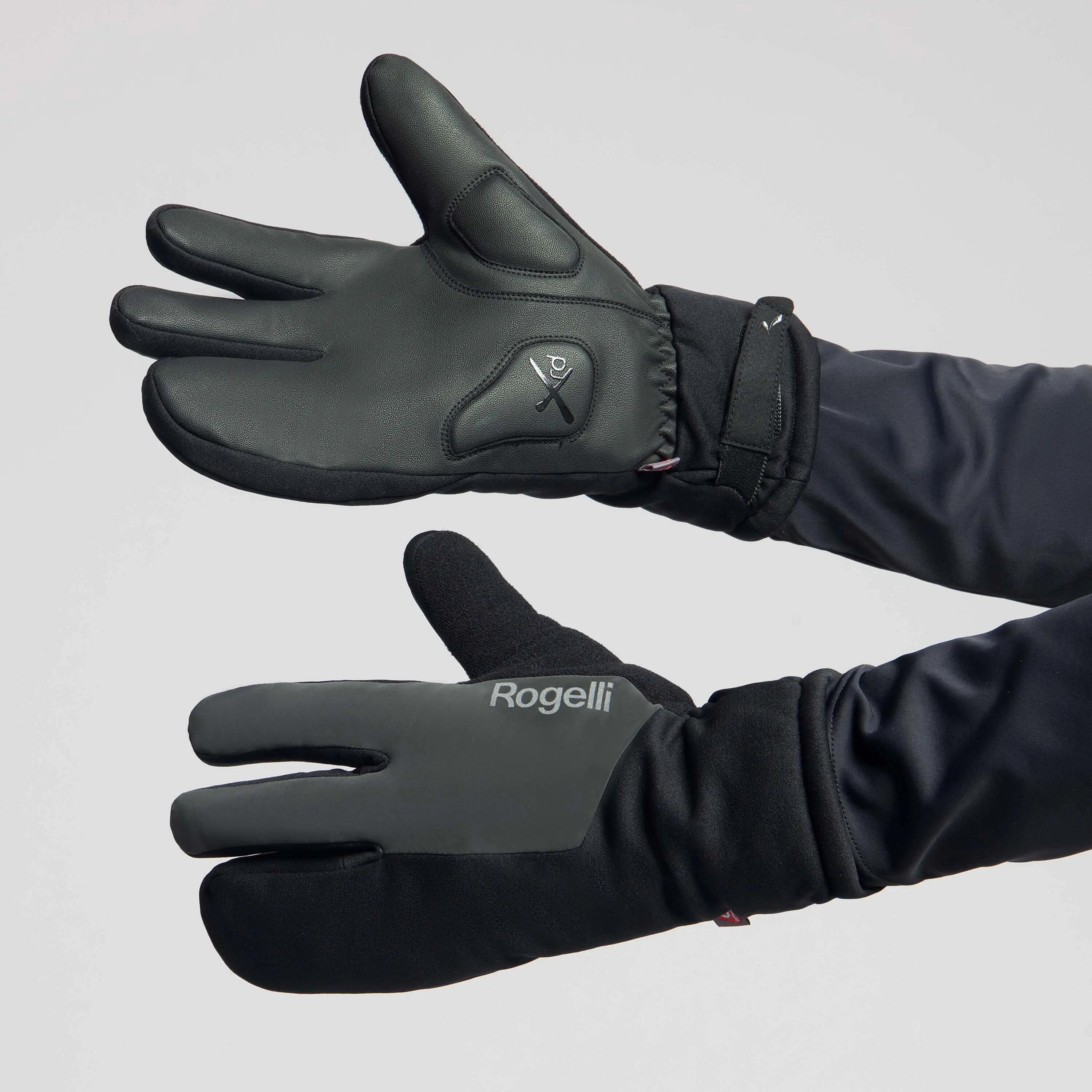 Winterhandschoenen Heren Deep Winter Zwart 2/3