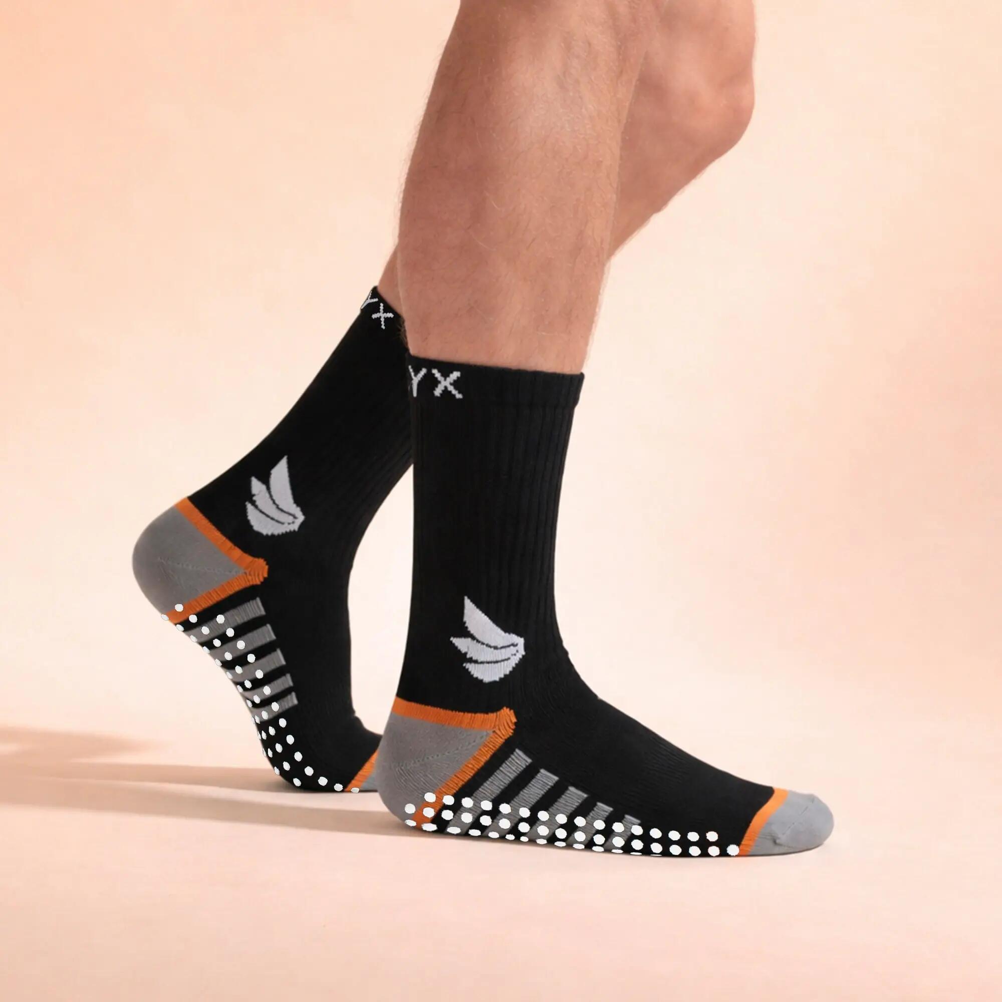 TALYX - Calze Sport Uomo a Compressione Antiscivolo Resistenti 5/5