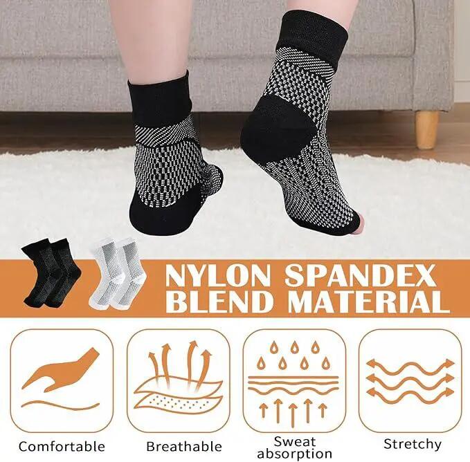 Chaussettes de compression orthopédiques (2 paires) pour le 4/5