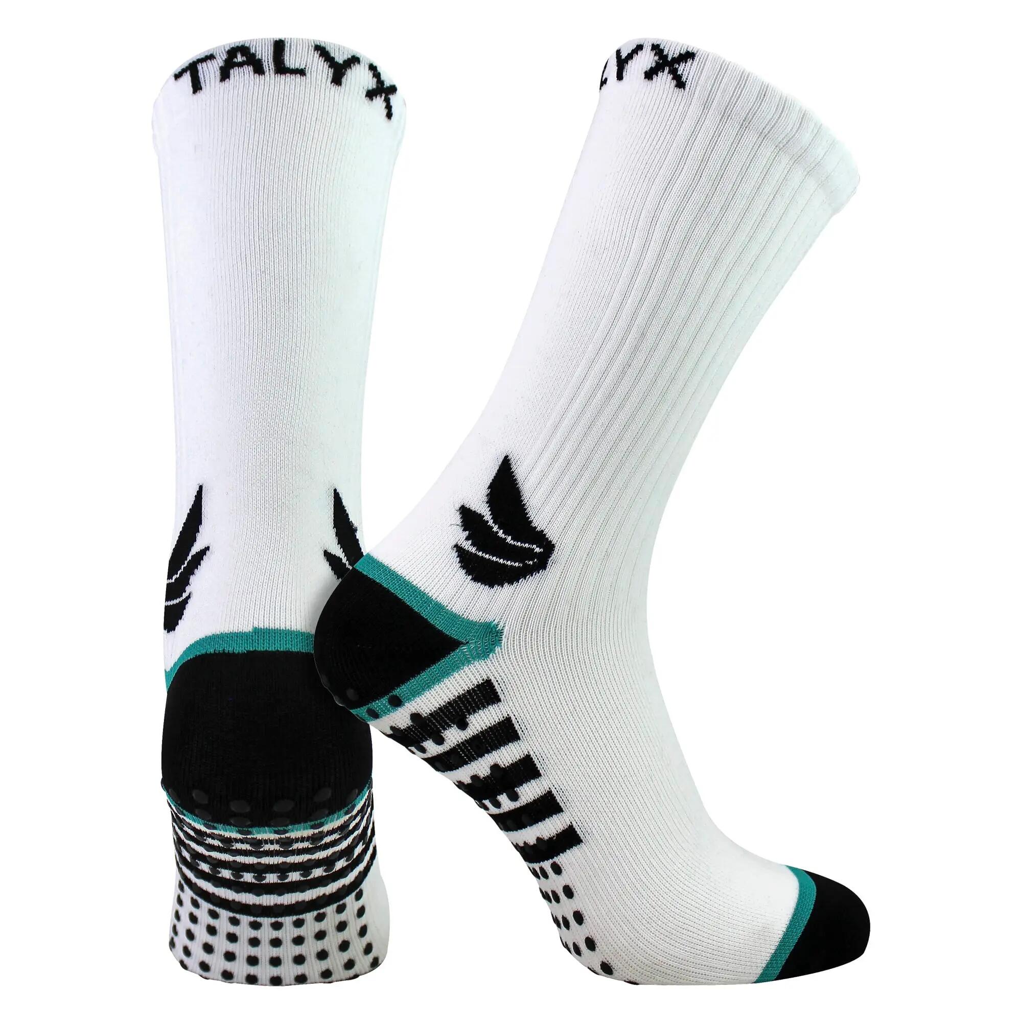 TALYX - Calze Sport Uomo a Compressione Antiscivolo Resistenti 3/5