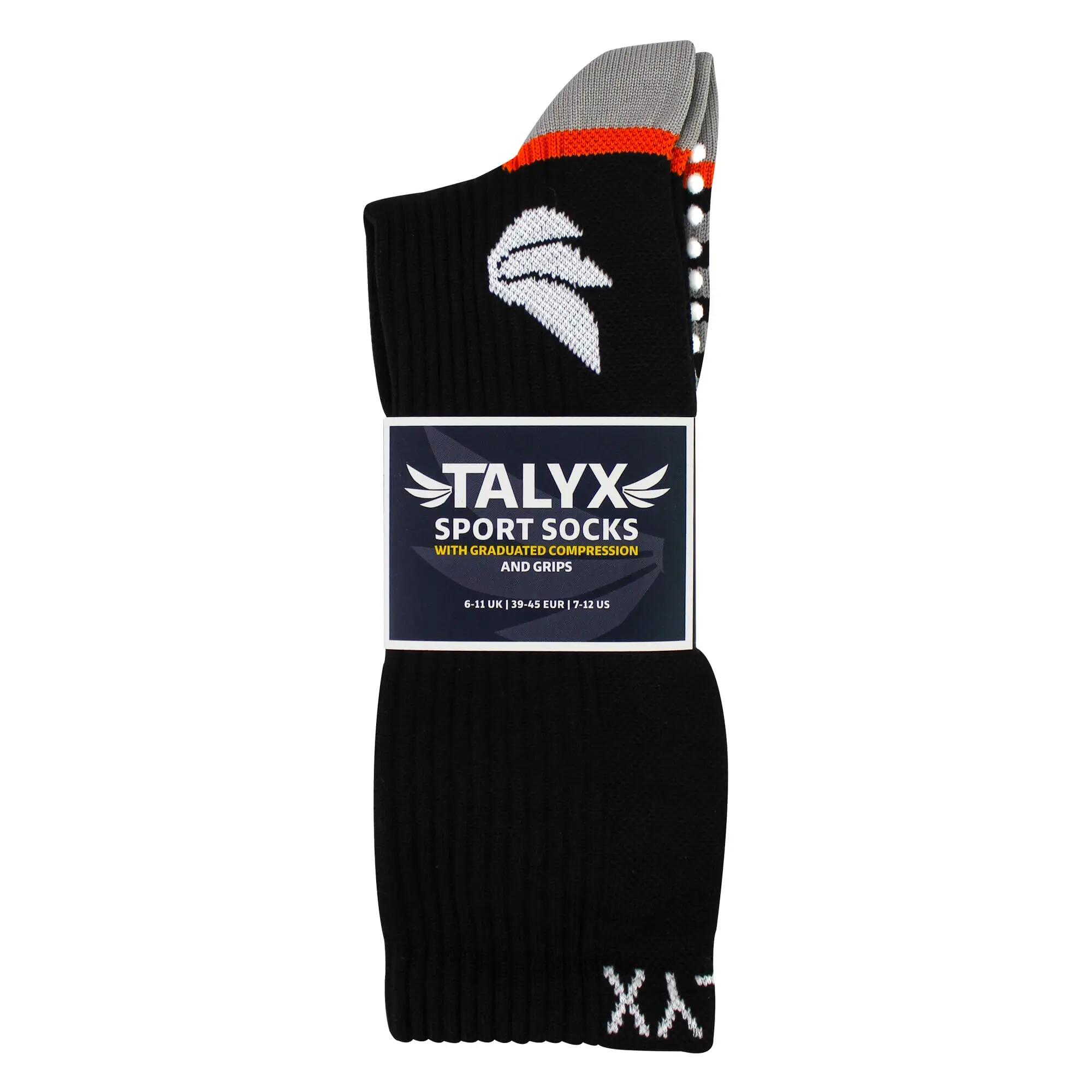 TALYX - Calze Sport Uomo a Compressione Antiscivolo Resistenti 2/5