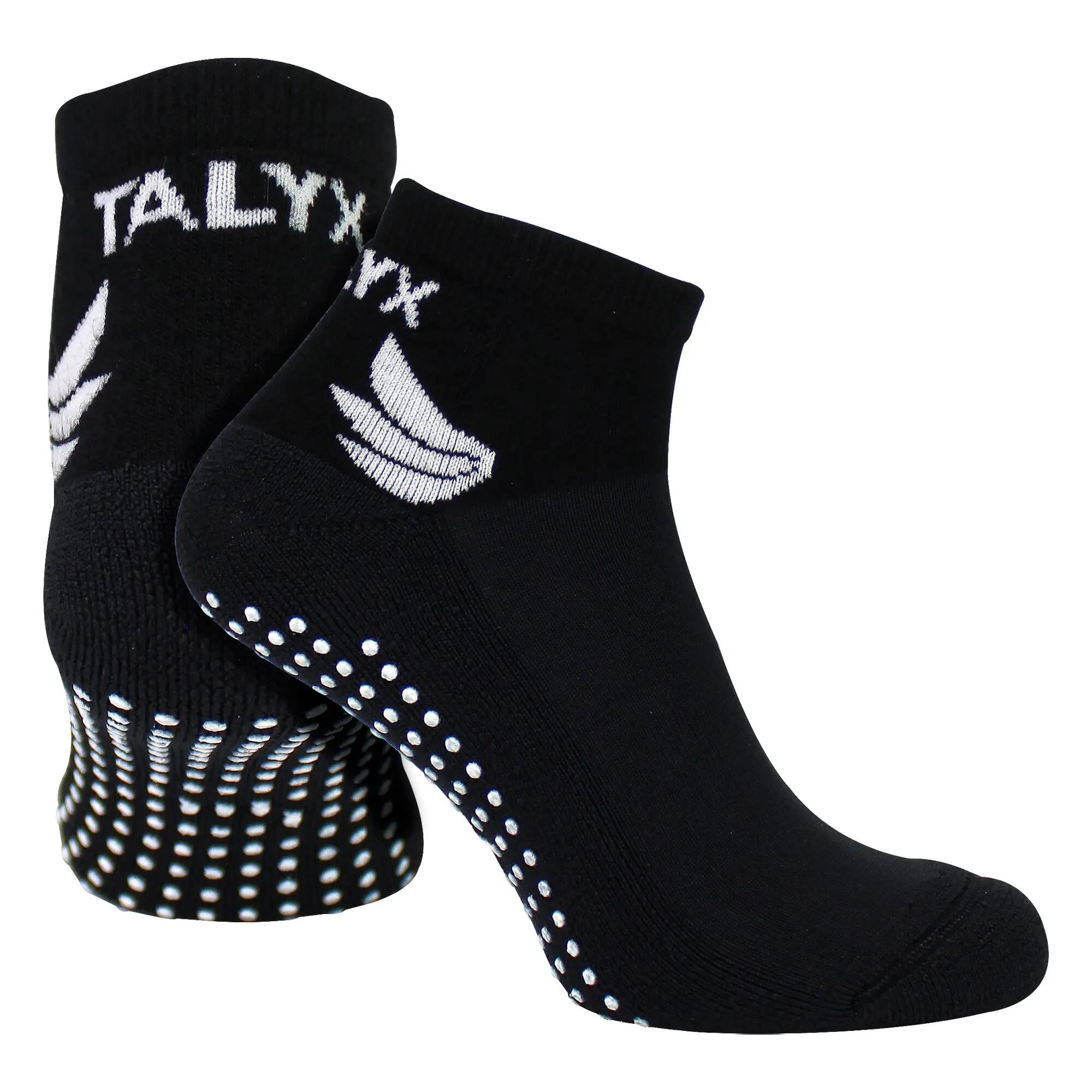 TALYX - 3 Paia Calze Uomo Bambù Corte Antiscivolo Rinforzate 3/5