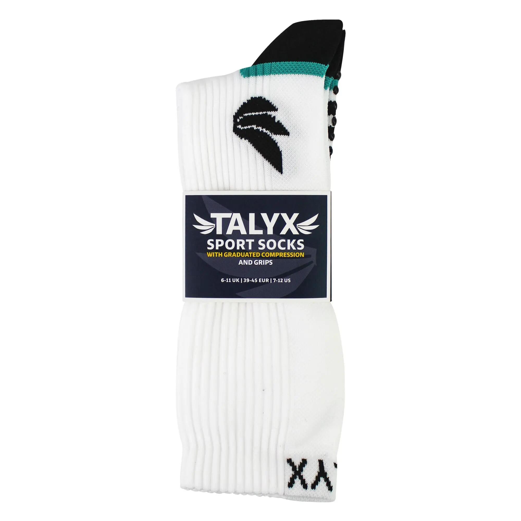 TALYX - Calze Sport Uomo a Compressione Antiscivolo Resistenti 2/5