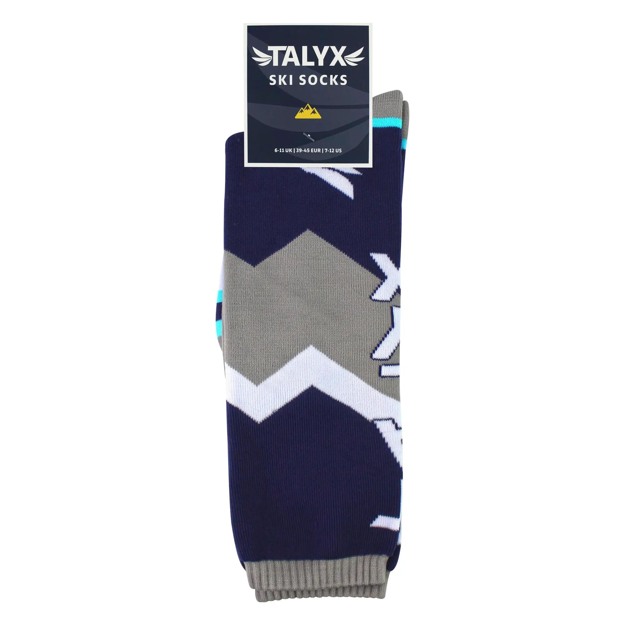 TALYX - 1 Paio Calze Sci Uomo Termiche Invernali Imbottite 2/5