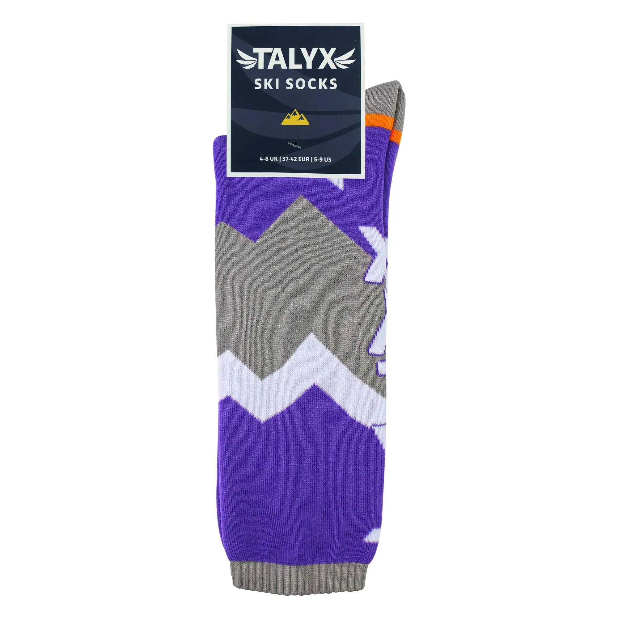 TALYX - 1 Paio Calze Sci Donna Termiche Invernali Imbottite 2/5