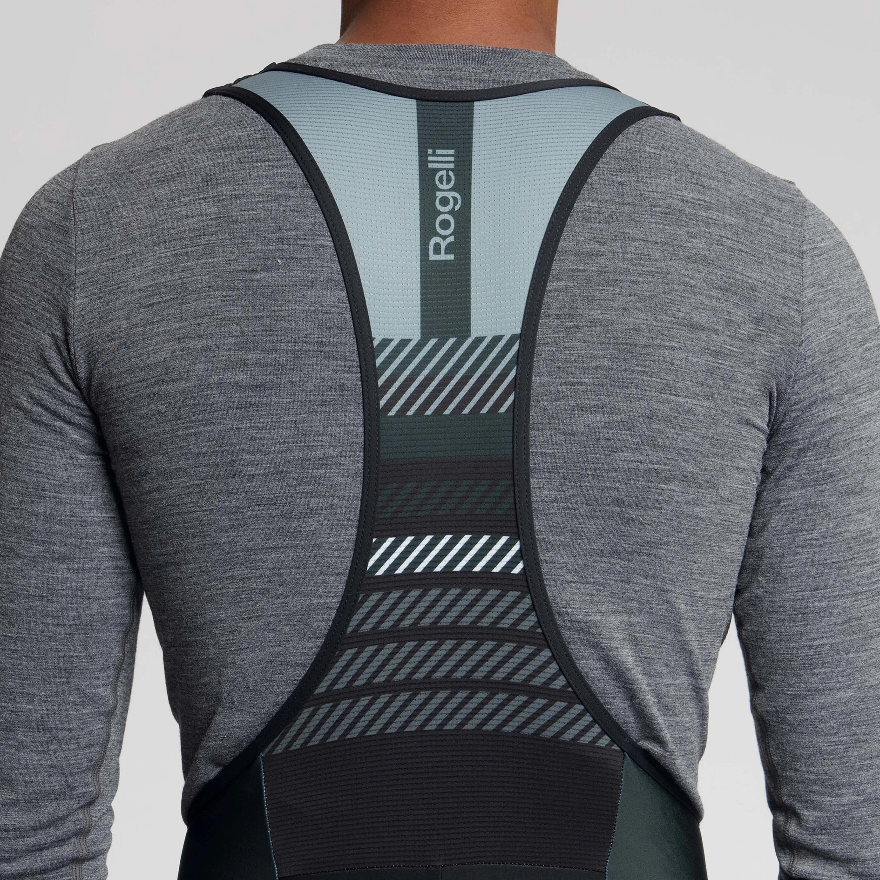 Trägerhose Lang Rennrad Stryde Herren Blau 7/7