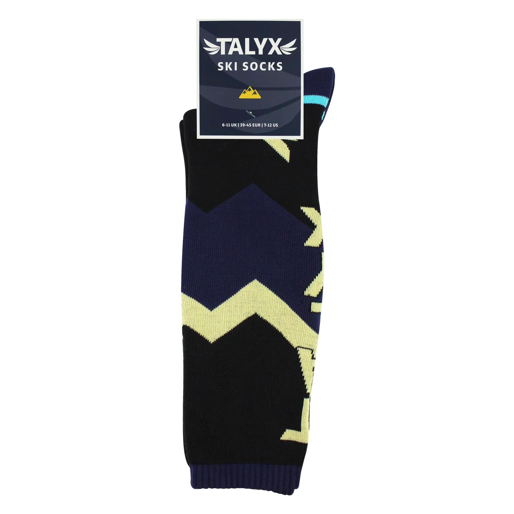 TALYX - 1 Paio Calze Sci Uomo Termiche Invernali Imbottite 2/5