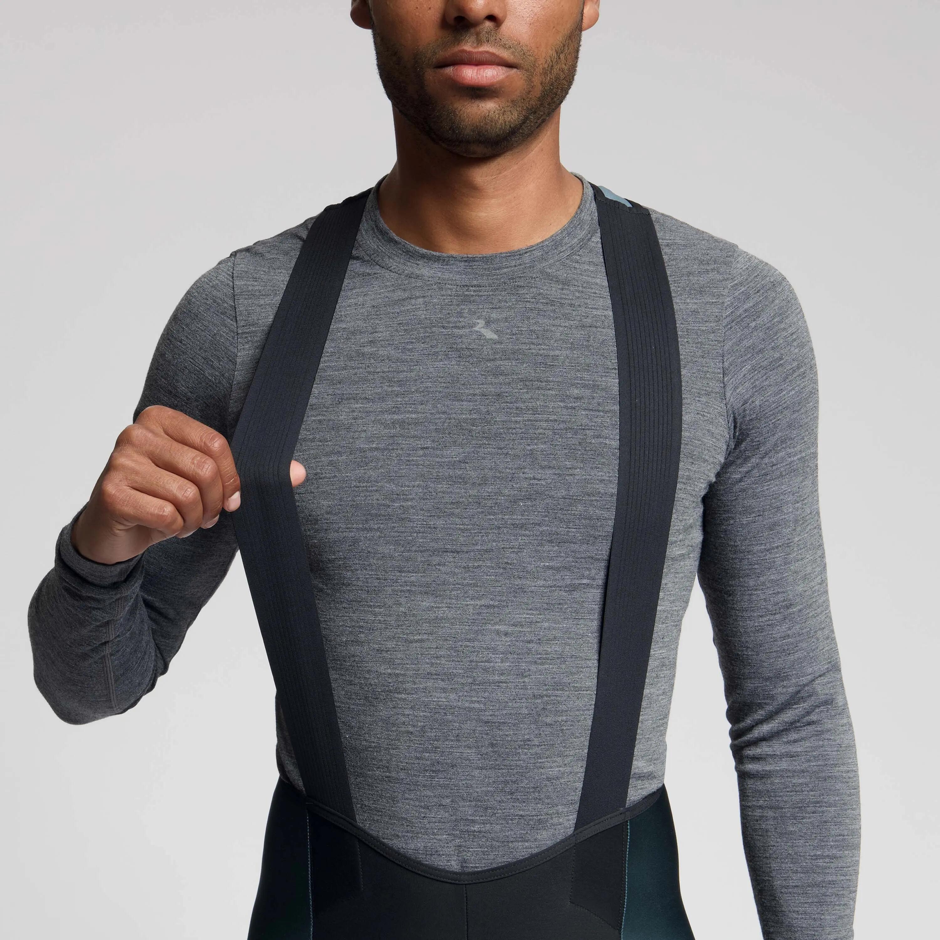 Trägerhose Lang Rennrad Stryde Herren Blau 6/7