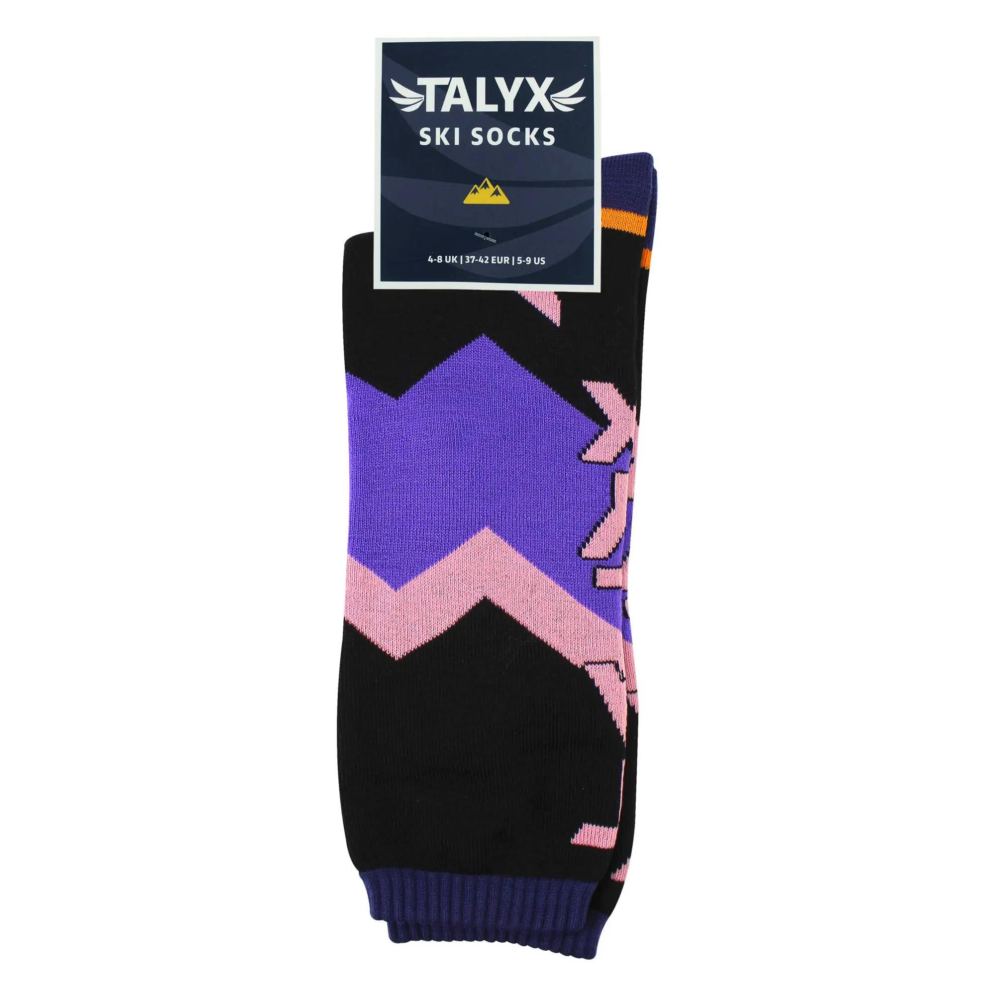 TALYX - 1 Paio Calze Sci Donna Termiche Invernali Imbottite 2/5