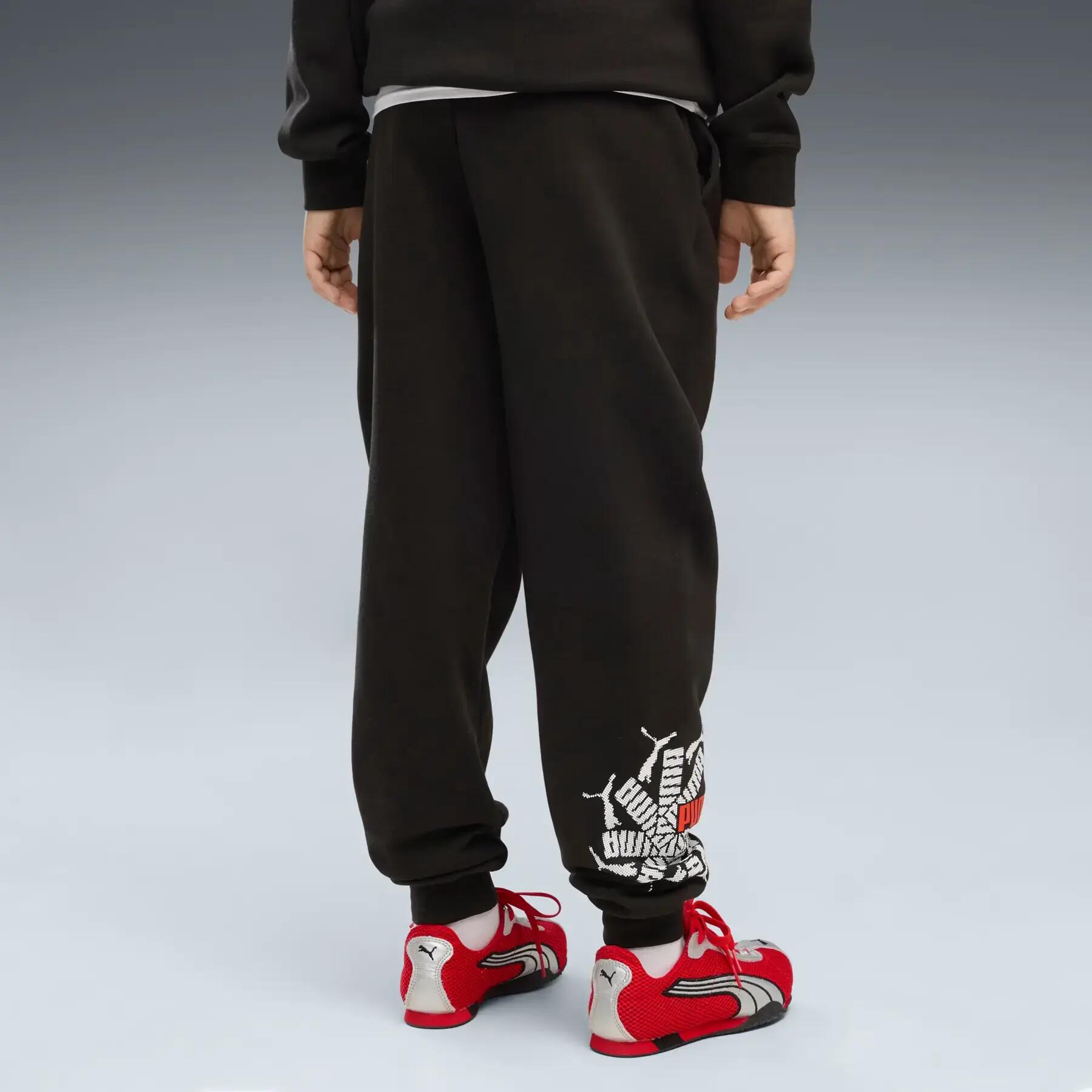 Pantalón de chándal para niño Puma Small No. 1 Logo Graphic 4/5