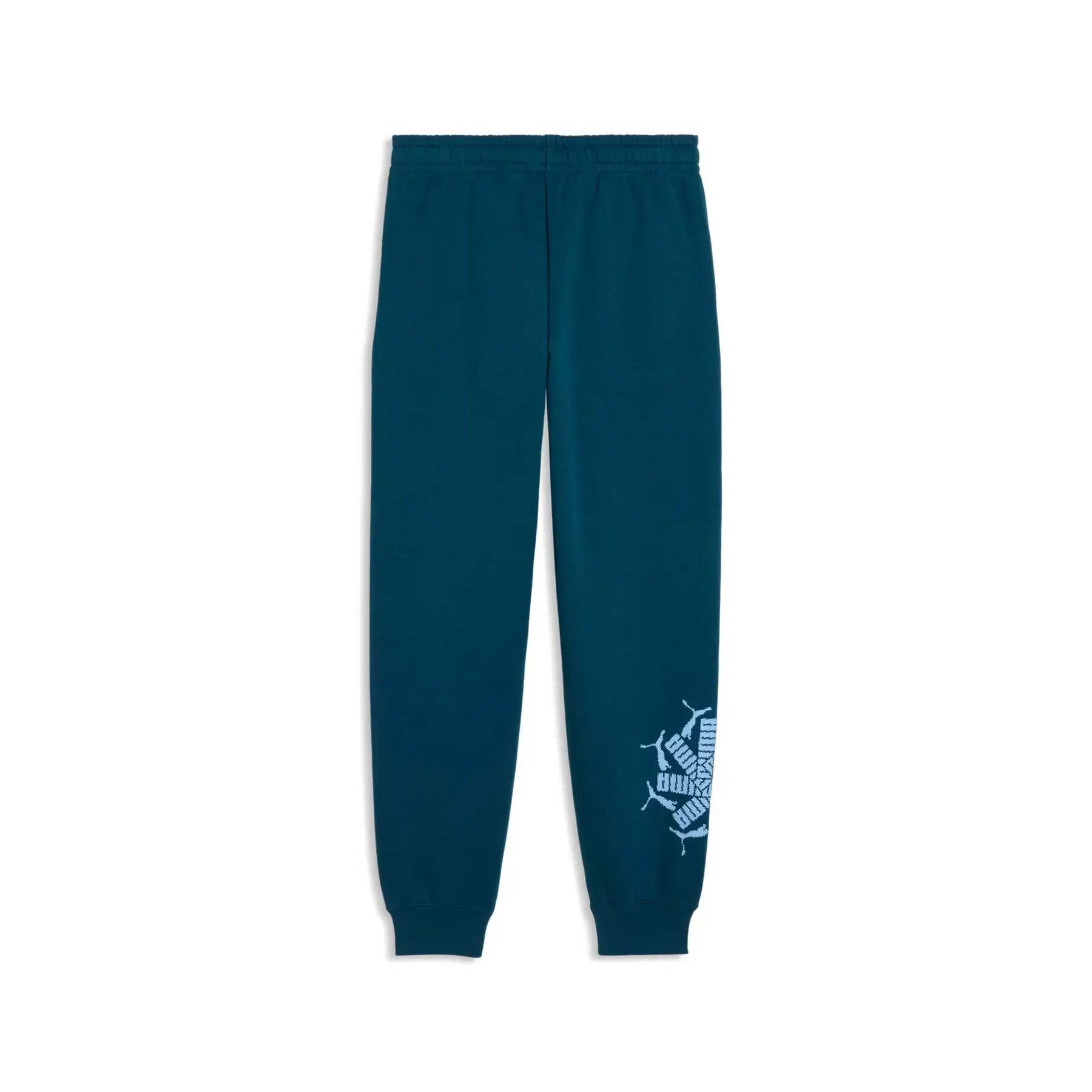 Pantaloni da jogging per bambini Puma Small No. 1 Logo Graphic 2/5