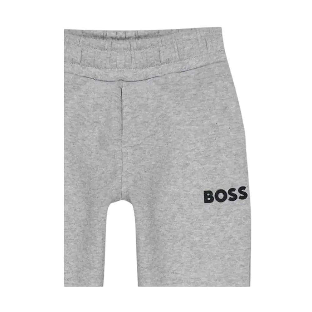 Pantalon De Jogging Motif/style Logo Enfant (Gris) 3/3