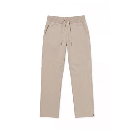 Pantalon de sport à coupe droite, avec clous sur les poches et logo