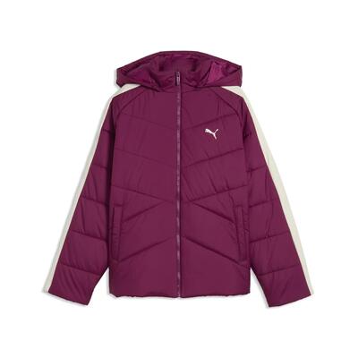 Piumino trapuntato T7 con zip integrale per ragazzi PUMA