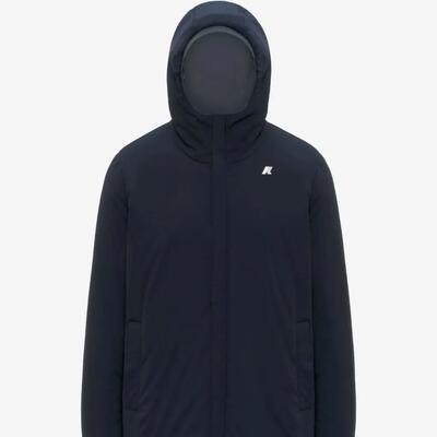 Giacca K-way Modello Jacob St Warm Double Colore Blu