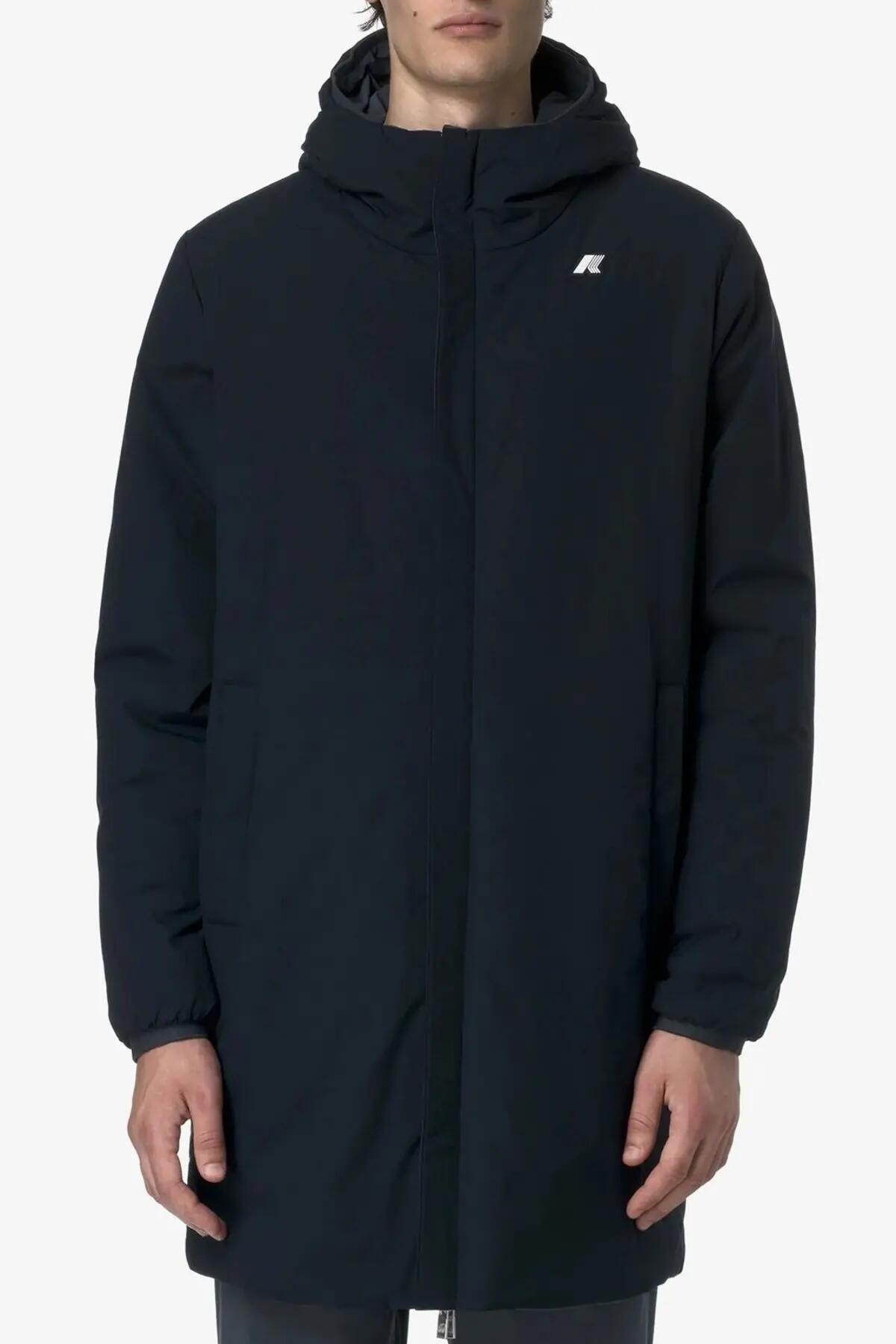 Giacca K-way Modello Jacob St Warm Double Colore Blu 4/5