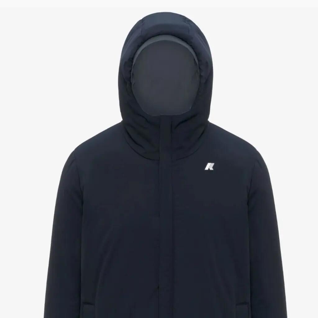 Giacca K-way Modello Jacob St Warm Double Colore Blu 2/5
