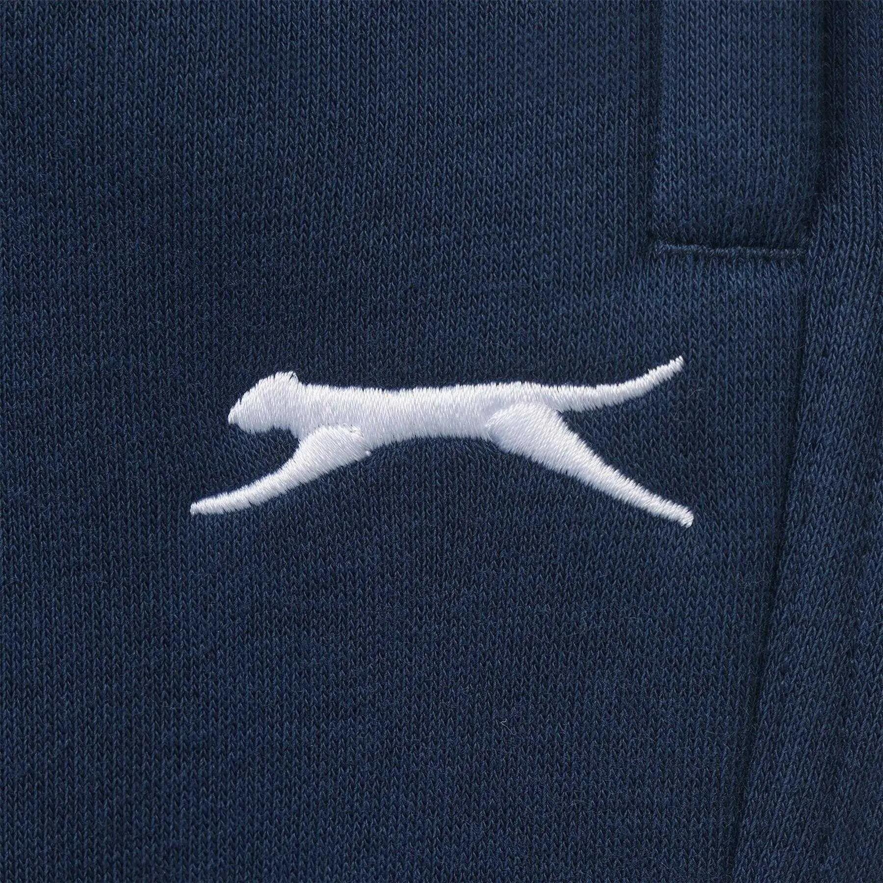 Pantaloni Da Jogging Con Elastico Uomo Slazenger Grigio Blu 4/4