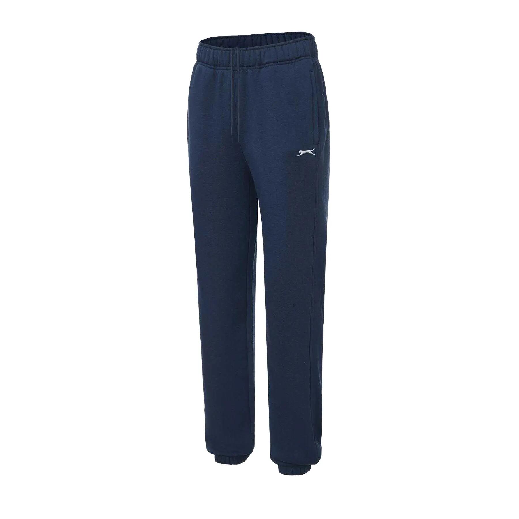 Pantaloni Da Jogging Con Elastico Uomo Slazenger Grigio Blu 3/4