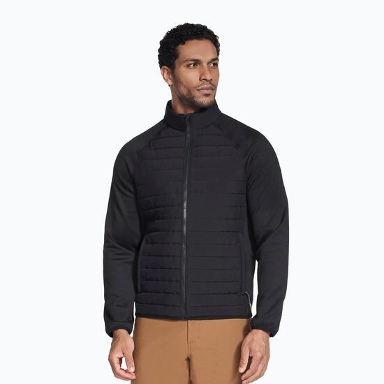 Kurtka hybrydowa męska Skechers The Hoodless Hoodie Hybrid Jacket L
