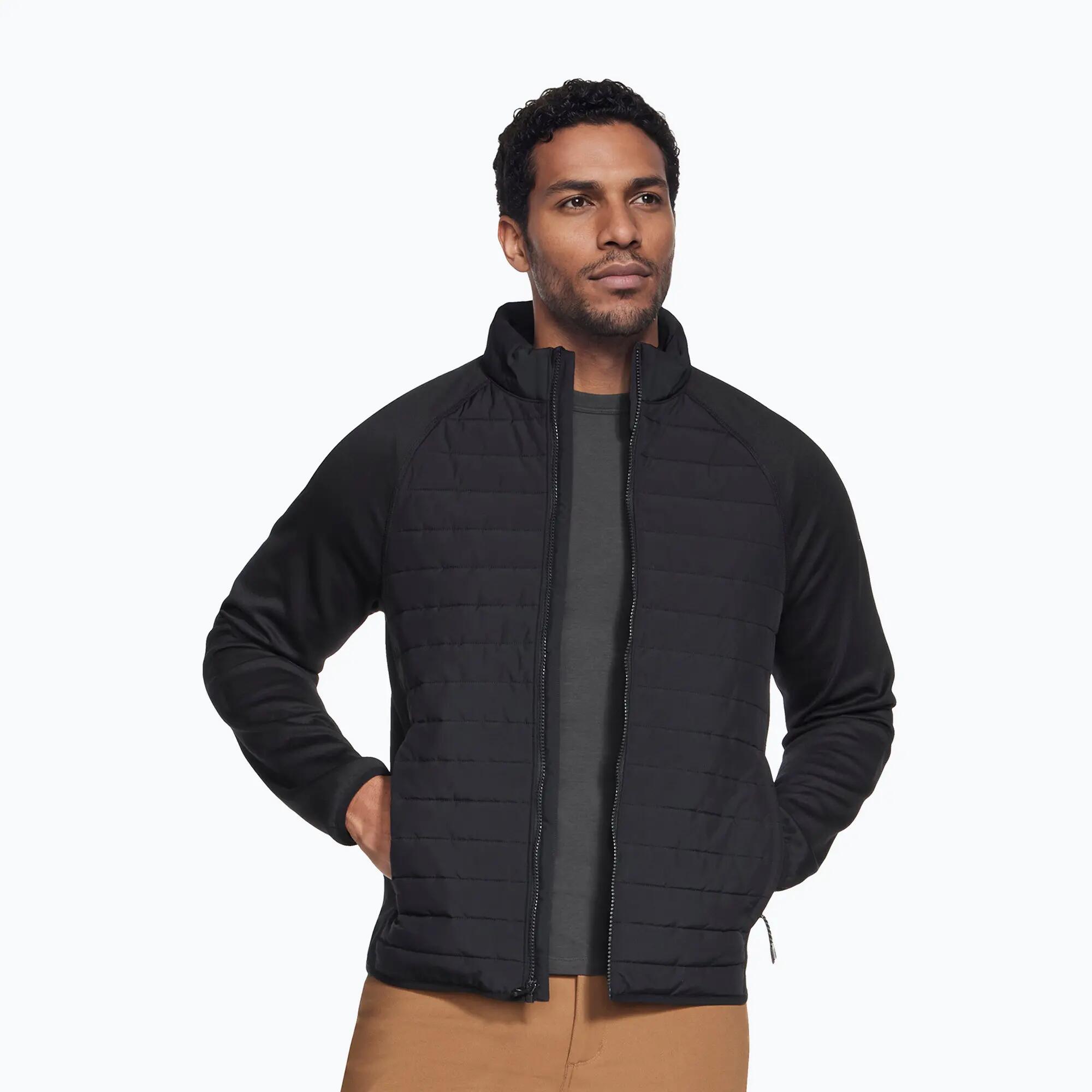 Kurtka hybrydowa męska Skechers The Hoodless Hoodie Hybrid Jacket L 4/6