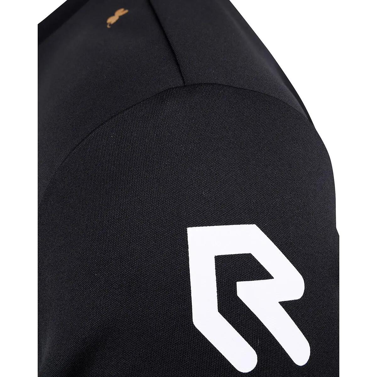T-shirt sport - équipe - Hommes - respirant, manches courtes - Crossbar - Noir 3/4
