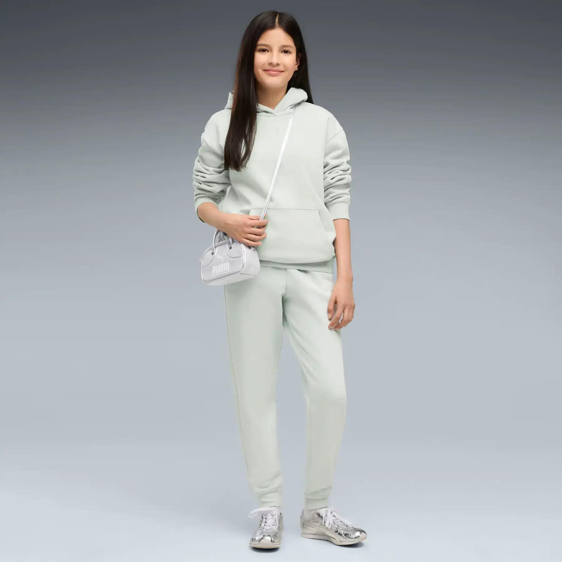 Girl hoodie Puma Fleece Essentials 5/5