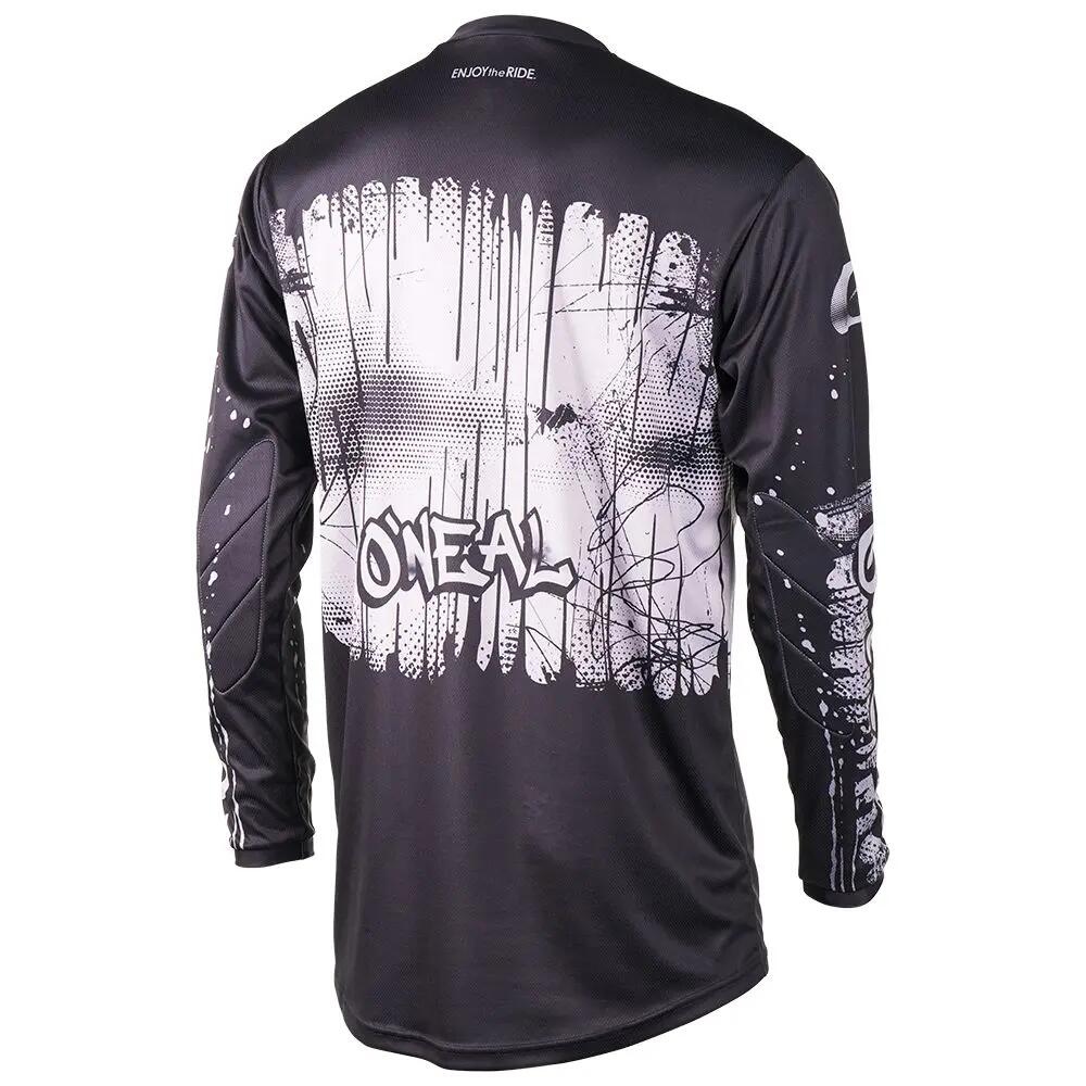 Dziecięcy jersey rowerowy unisex O'neal Rancid Black/Gray 2/2