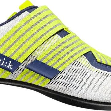 Fizik Vento Powerstrap Aeroweave Movistar Team Road Shoes - White/Yellow