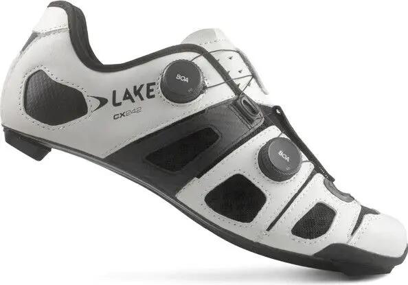 Lake CX242 Schoenen voor op de weg Wit/Zwart 2/4