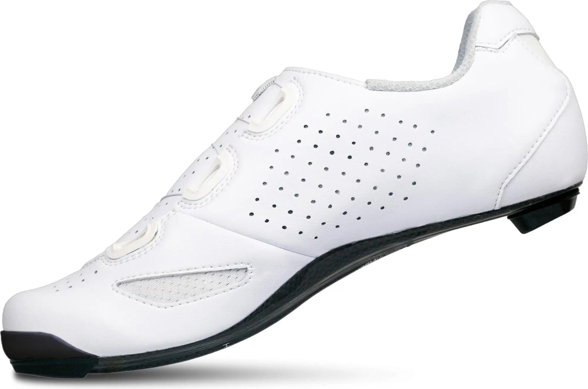 Zapatillas de carretera Lake CX239 Microfibra Blanca 3/4