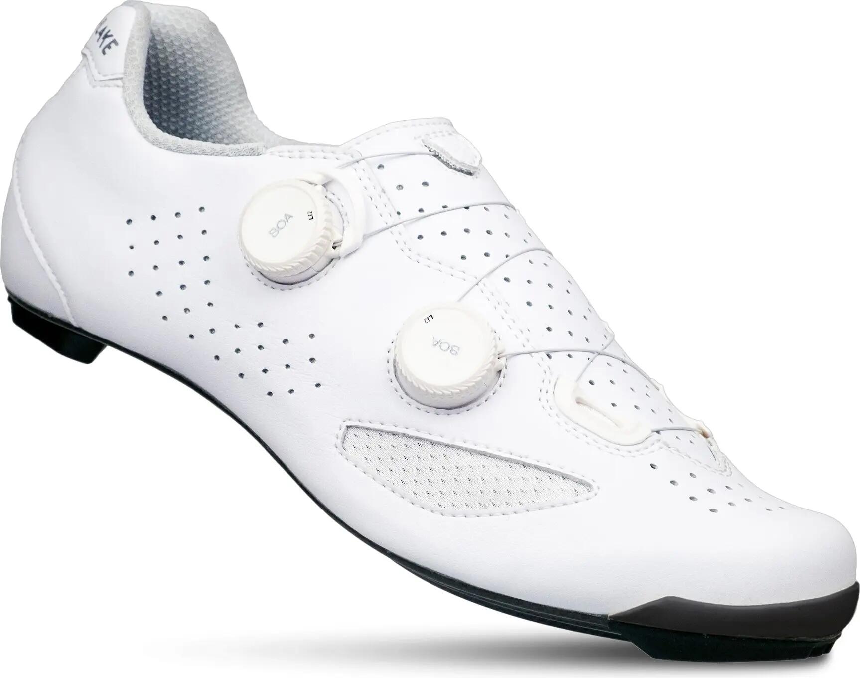 Zapatillas de carretera Lake CX239 Microfibra Blanca 2/4