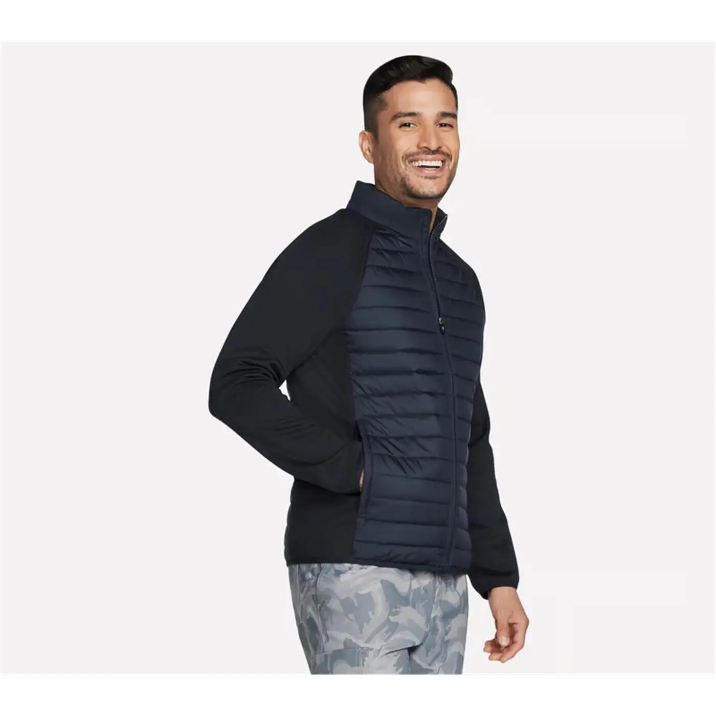 Kurtka hybrydowa męska Skechers The Hoodless Hoodie Hybrid Jacket L 3/6