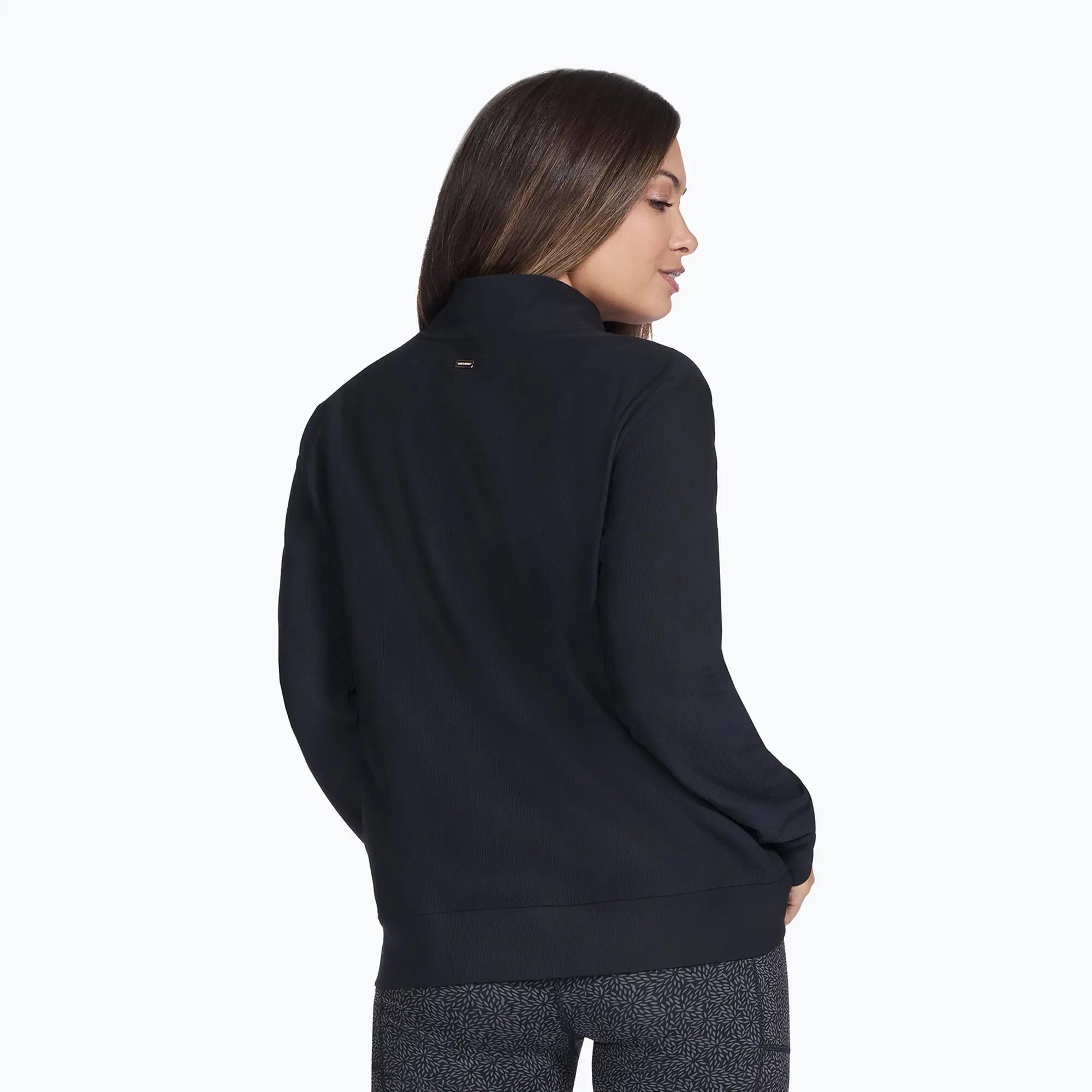 Bluza damska SKECHERS GO Luxe Rib Everyday Full Zip 2/4