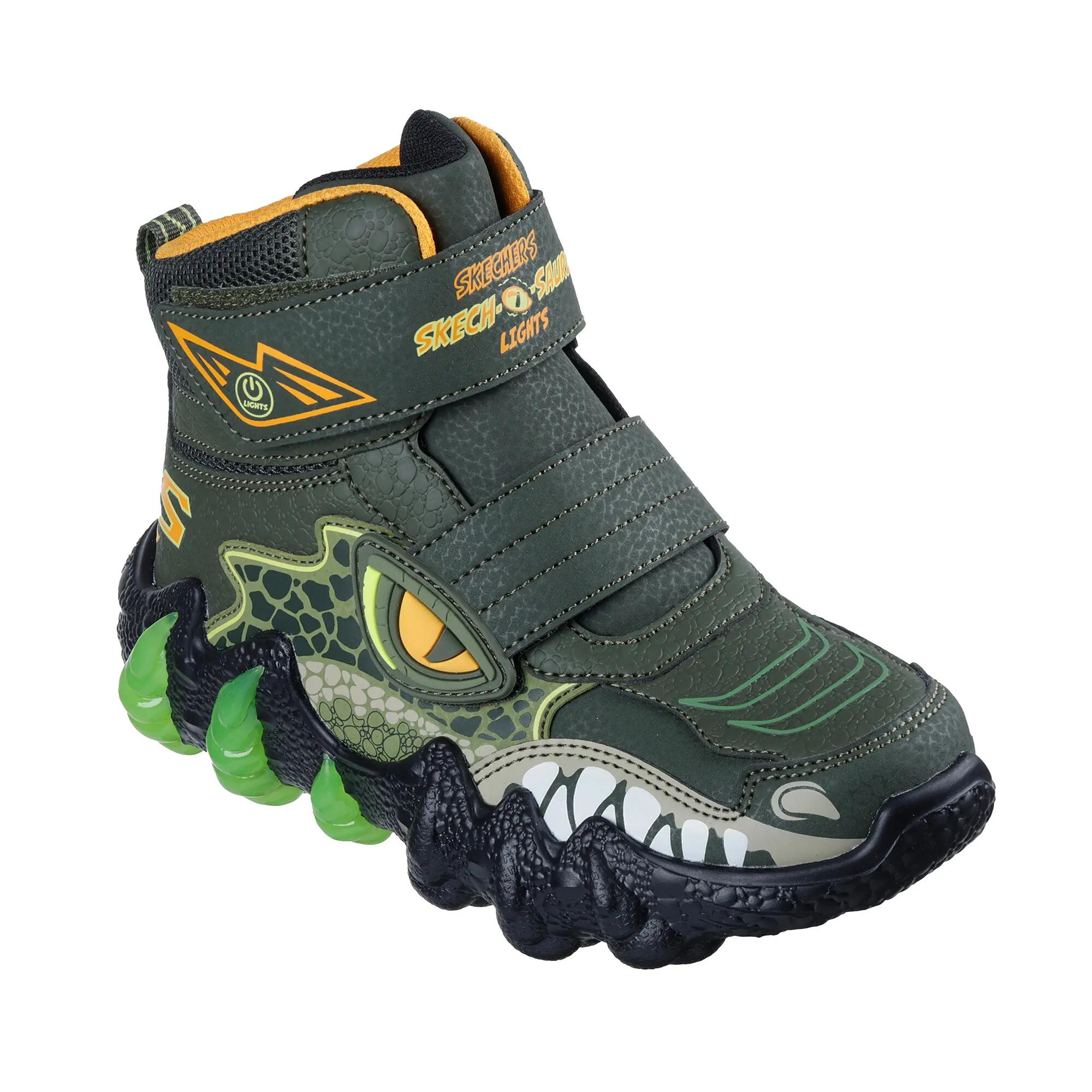 Śniegowce dziecięce SKECHERS Skech-O-Saurus Lights 2.0 6/6