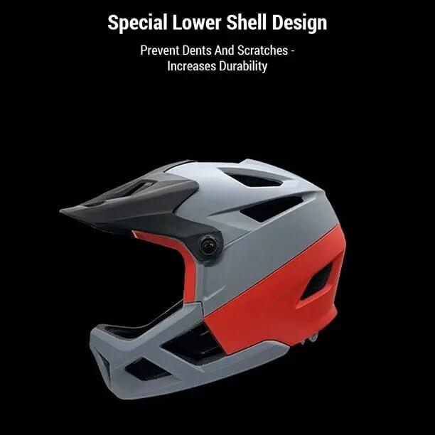 Casque intégral de VTT pour hommes et femmes, casque de vélo de route léger avec 4/5