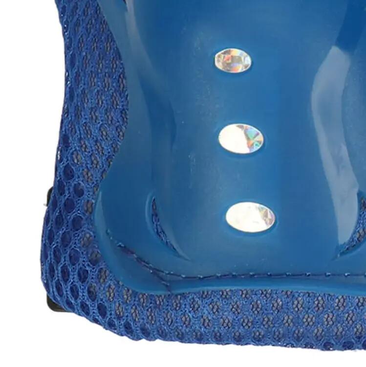 Ensemble casque de vélo enfant, équipement de protection sportive, genouillères 4/6