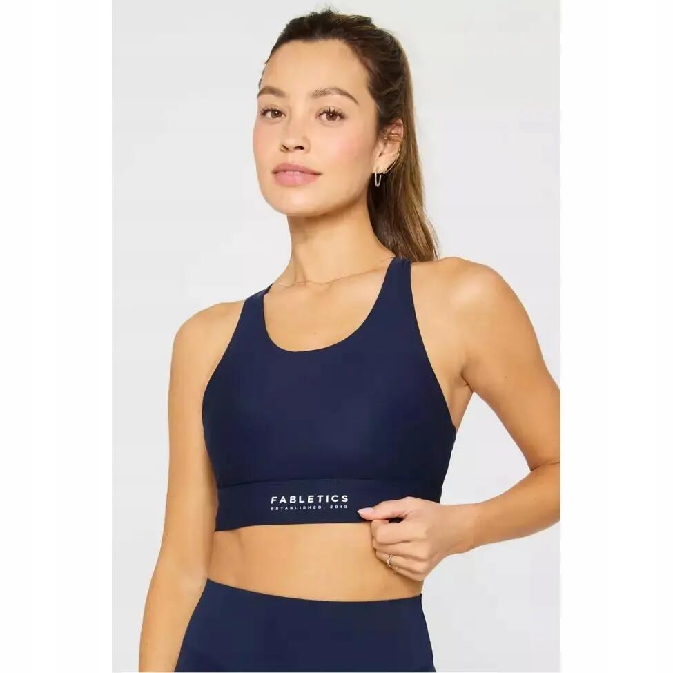 Fabletics Biustonosz Sportowy Damski Wysokie Wsparcie No-Bounce 3/4
