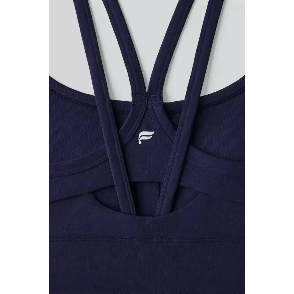 Fabletics Biustonosz Sportowy Damski Średnie Wsparcie Principal Longline 4/4