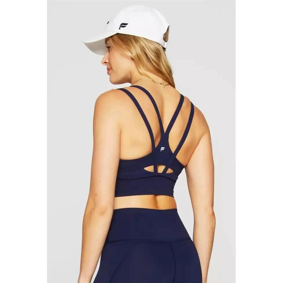 Fabletics Biustonosz Sportowy Damski Średnie Wsparcie Principal Longline 2/4