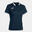 Polo manches courtes Femme Joma Championship vi bleu marine blanc