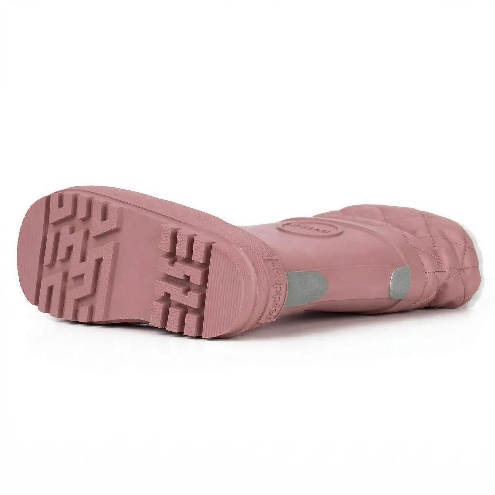 Winterlaarzen Dames - Gevoerde Regenlaarzen - Winter - Dusty Pink - EU 38 5/9