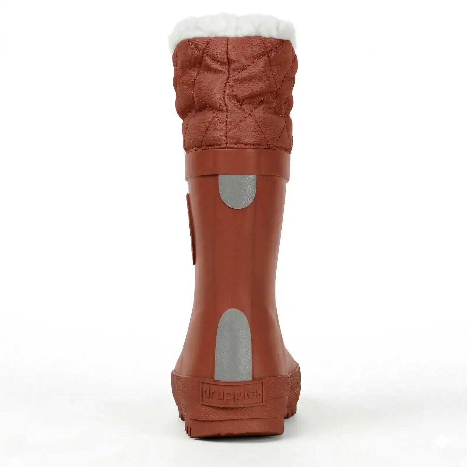Winterlaarzen Dames - Gevoerde Regenlaarzen - Winter - Red Velvet - EU 39 4/9