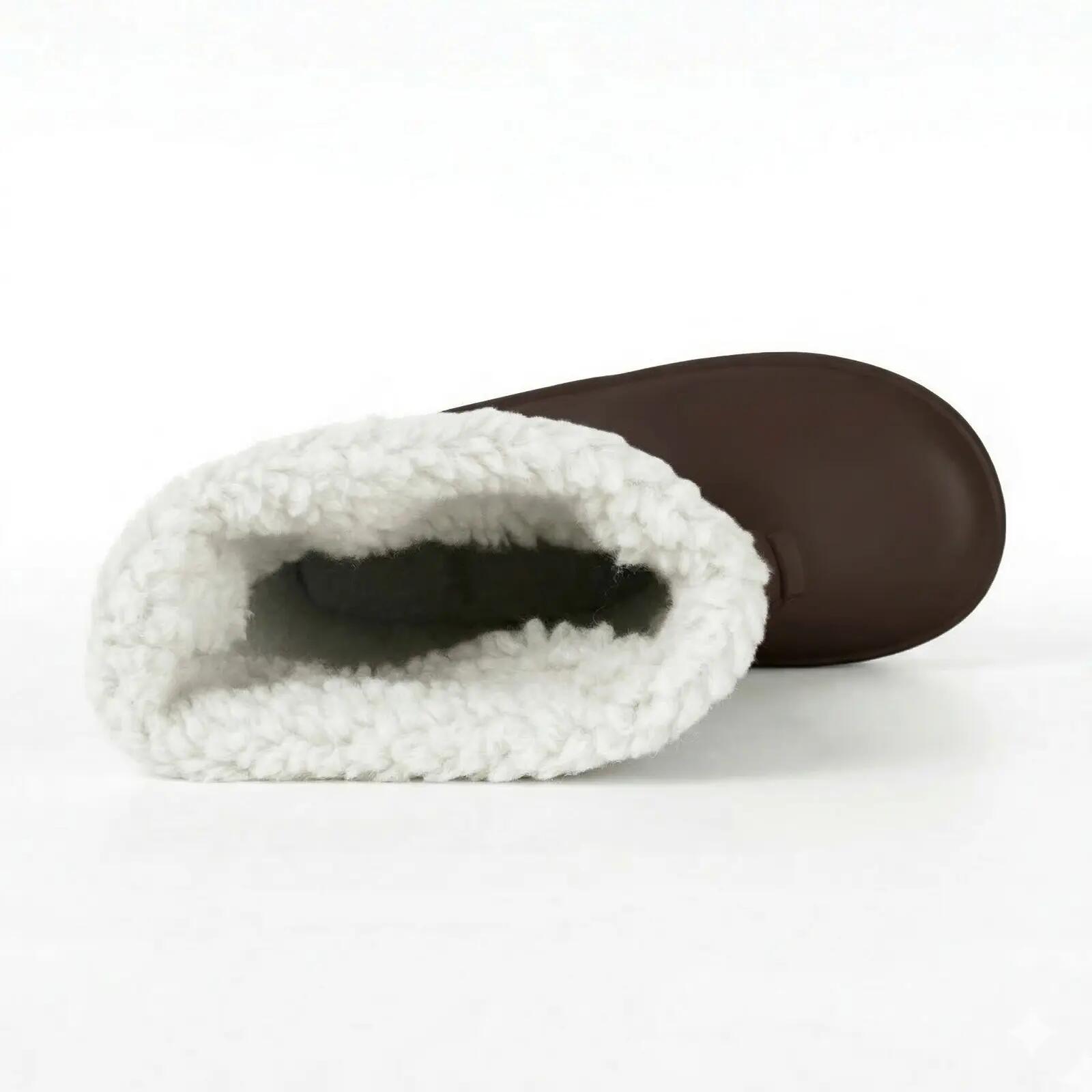 Winterlaarzen Dames - Gevoerde Regenlaarzen - Winter - Choco Brownie - EU 38 6/9