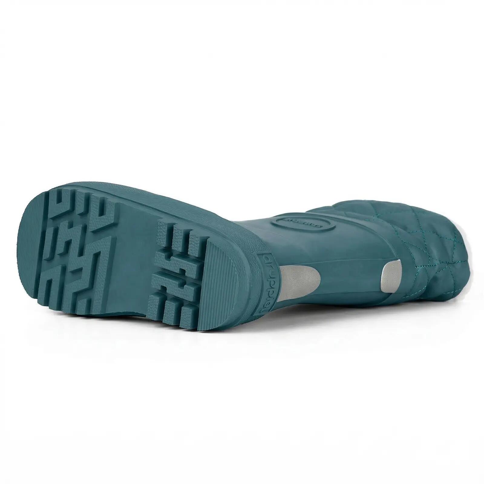 Winterlaarzen Dames - Gevoerde Regenlaarzen - Winter - Petrol Blue - EU 38 5/9