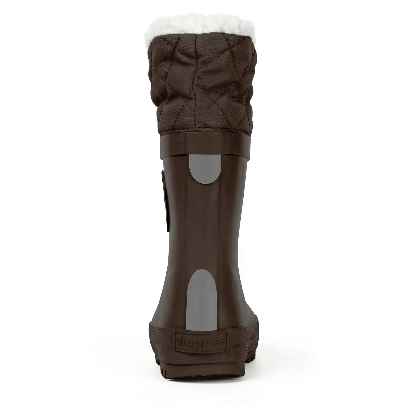 Winterlaarzen Dames - Gevoerde Regenlaarzen - Winter - Choco Brownie - EU 38 4/9