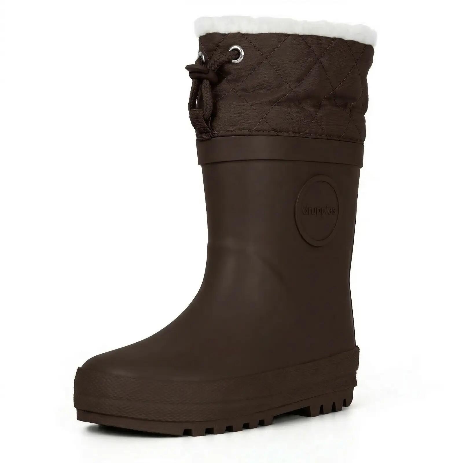 Winterlaarzen Dames - Gevoerde Regenlaarzen - Winter - Choco Brownie - EU 38 3/9
