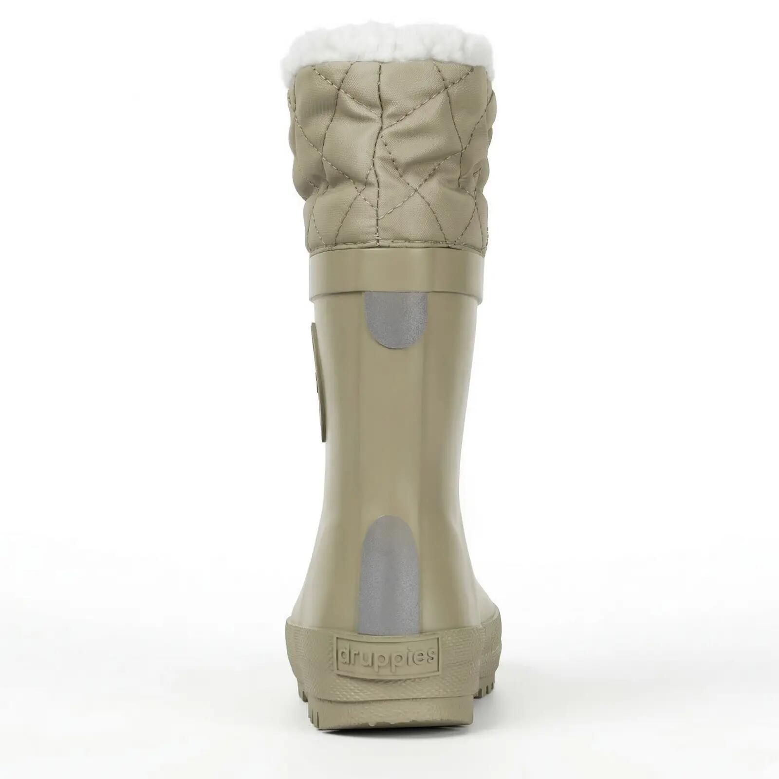 Winterlaarzen Dames - Gevoerde Regenlaarzen - Winter - Sandstone Beige - EU 42 4/9