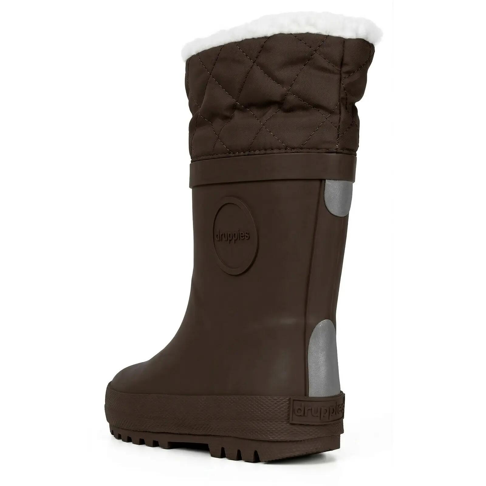 Winterlaarzen Dames - Gevoerde Regenlaarzen - Winter - Choco Brownie - EU 38 2/9
