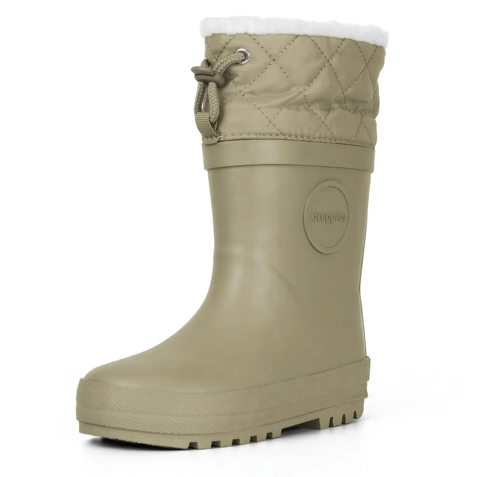 Winterlaarzen Dames - Gevoerde Regenlaarzen - Winter - Sandstone Beige - EU 42 3/9